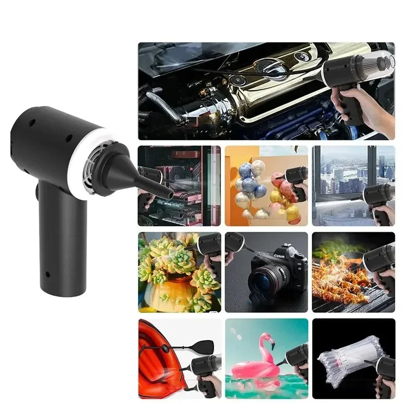 Carvella™ VacPro — Cordless Portable Car Vacuum