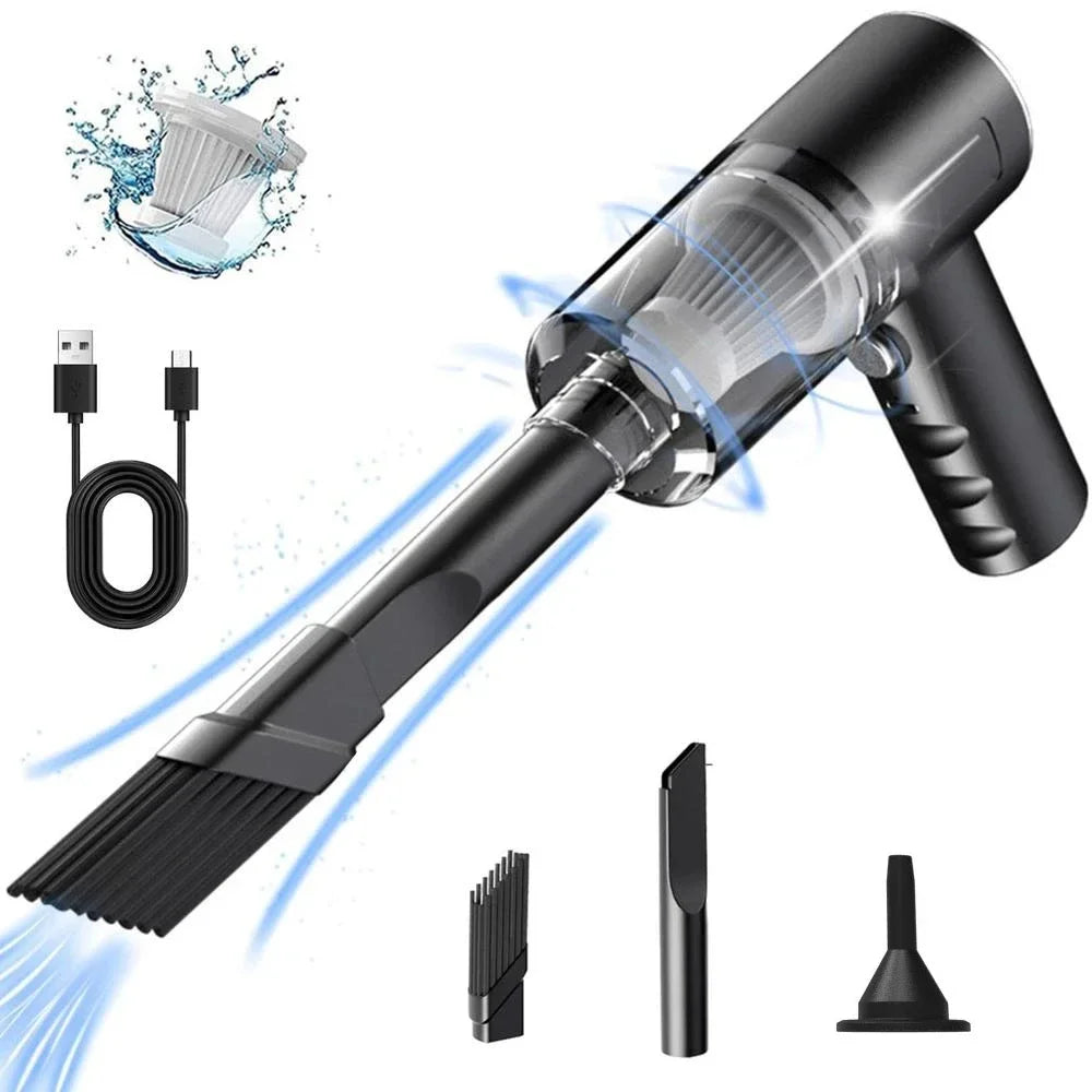Carvella™ VacPro — Cordless Portable Car Vacuum