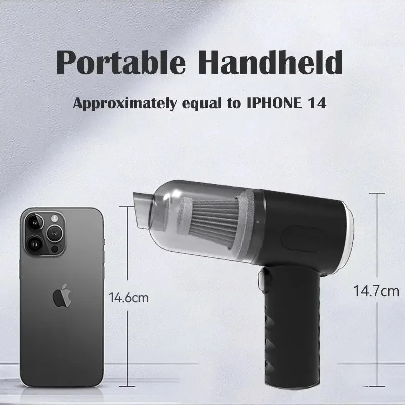 Carvella™ VacPro — Cordless Portable Car Vacuum