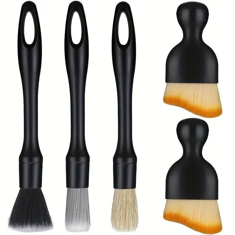 Carvella™ DetailPro — Premium Car Detailing Brush Set