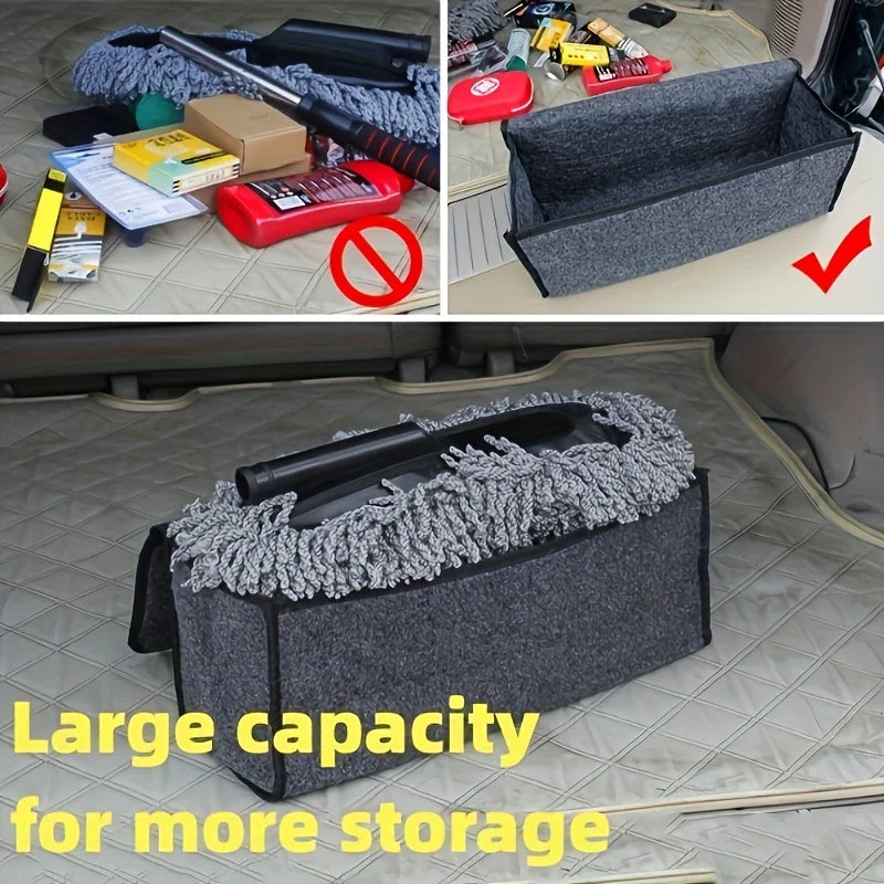 Carvella™ FlexiTrunk — Premium Foldable Car Trunk Organizer